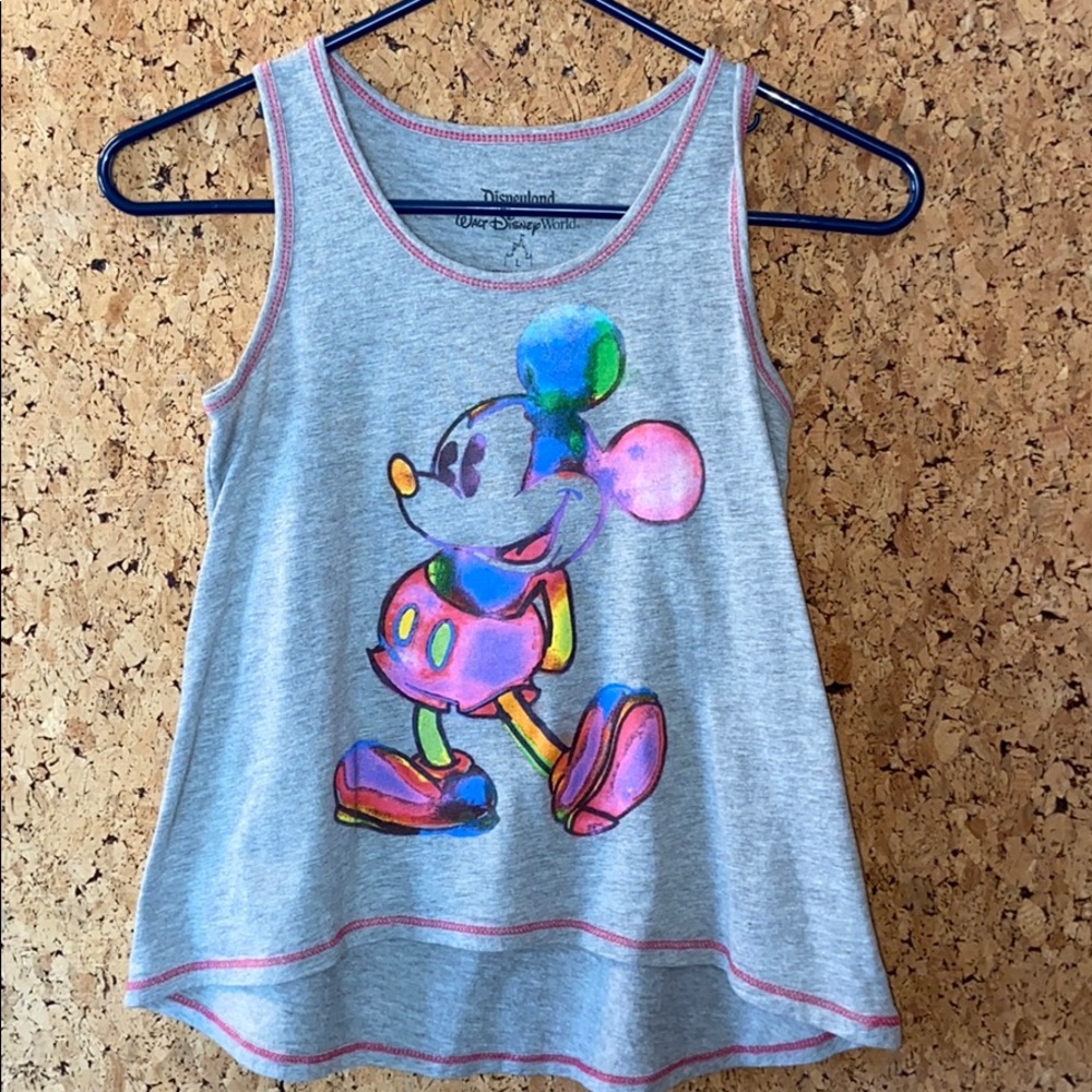 Water color Mickey Mouse tank top (kids)